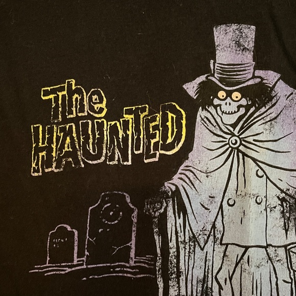 Disney Black Haunted Mansion Tee - Picture 4 of 5